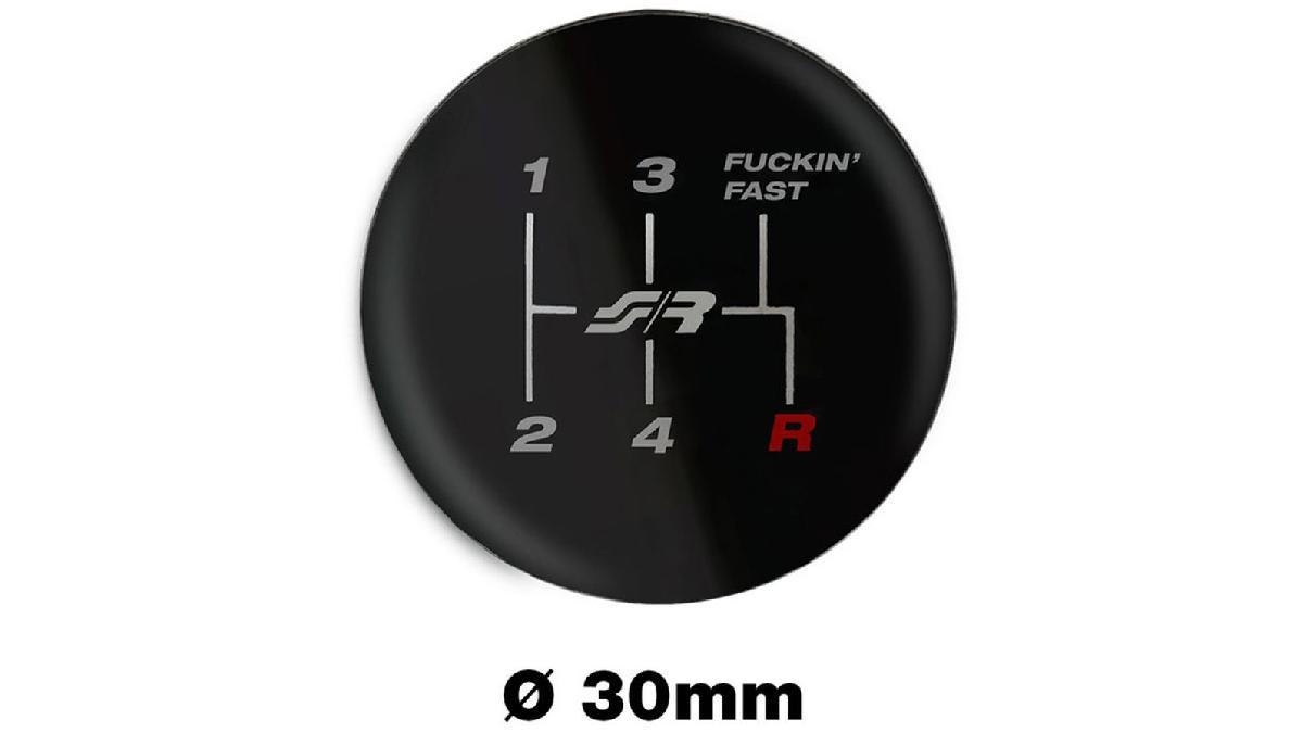 Simoni+Racing+Mod%C3%A8le+de+changement+pommeau+5-Vitesse+%27F-Fast%27+%28marche+arri%C3%A8re+%C3%A0+droite+en+bas%29+%C3%9830mm